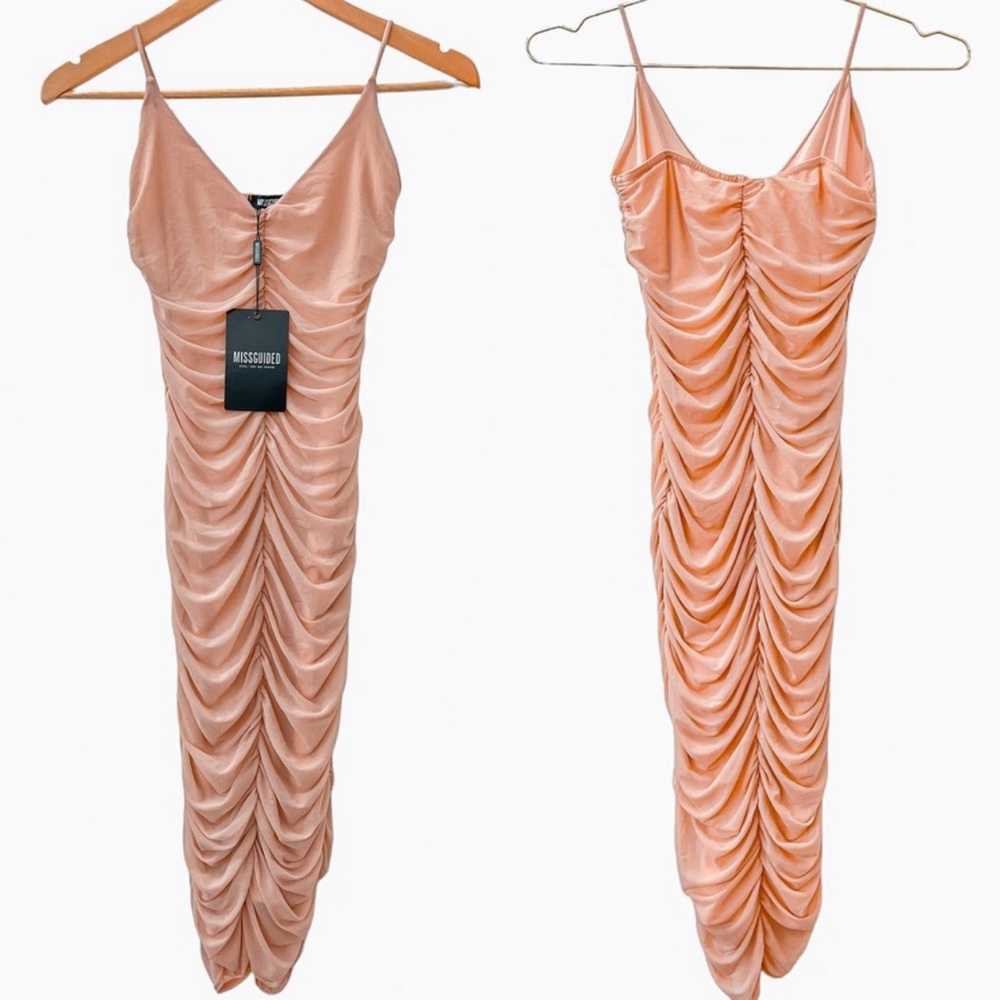 Missguided Ruched Dress
